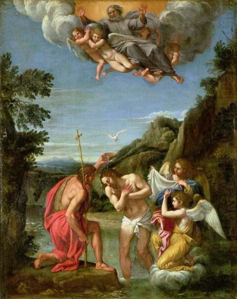 Francesco Albani Baptism of Christ china oil painting image